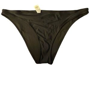 Aerie black bikini bottom size xxl nwt